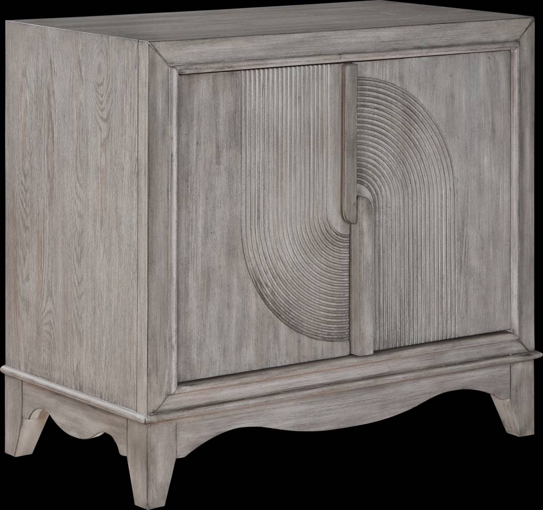 Springpine Gray Accent Cabinet - Thumbnail - Image 1