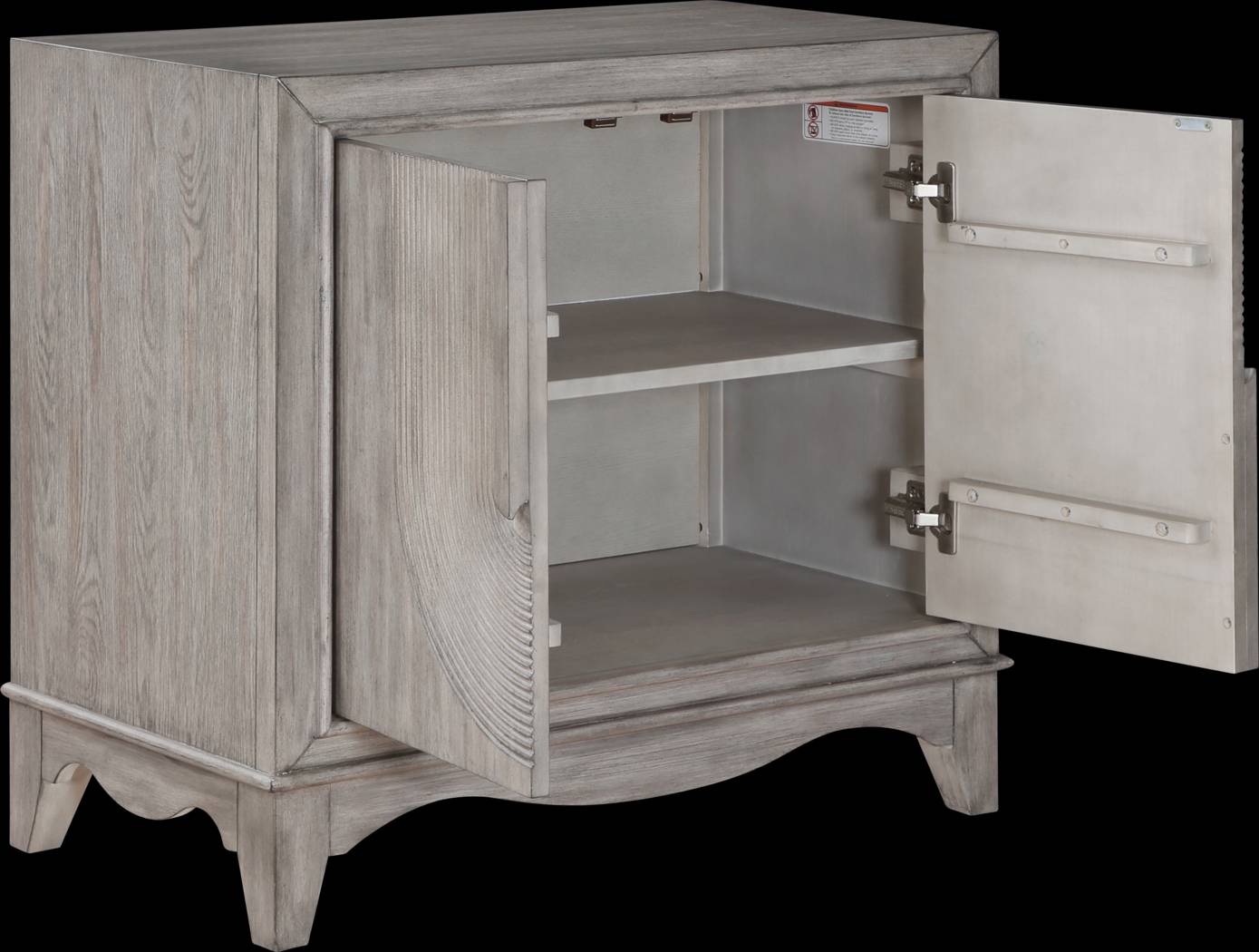 Springpine Gray Accent Cabinet - Thumbnail - Image 4
