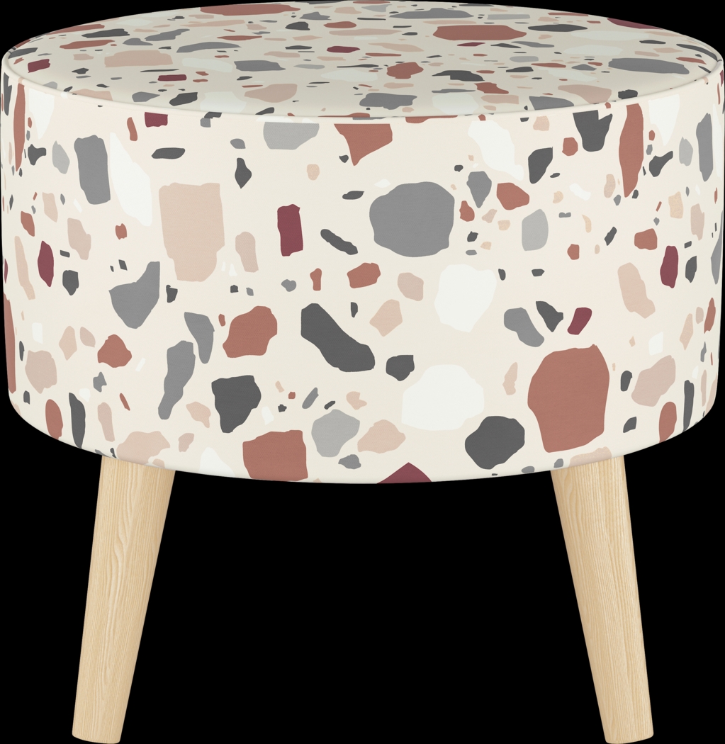 Sprucedale Linen Ottoman - Thumbnail - Image 2