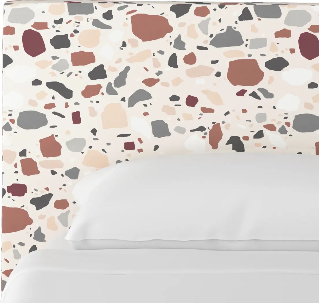 Sprucedale Rust Twin Upholstered Bed - Thumbnail - Image 4