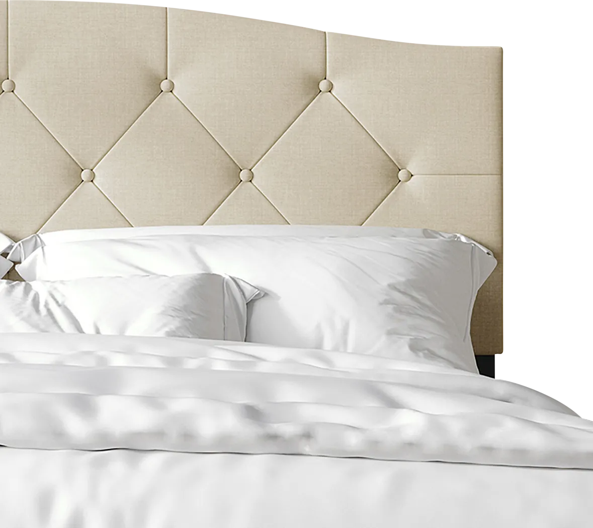 Sprucerow Beige Queen Bed - Thumbnail - Image 4
