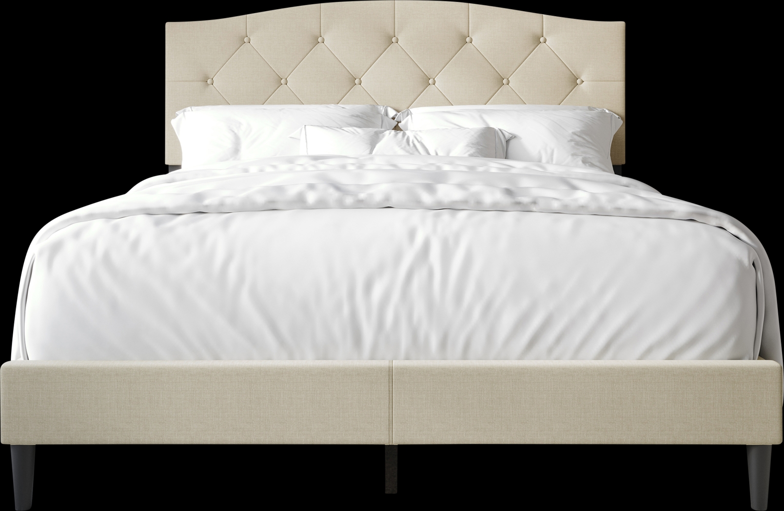 Sprucerow Beige Twin Bed - Thumbnail - Image 3