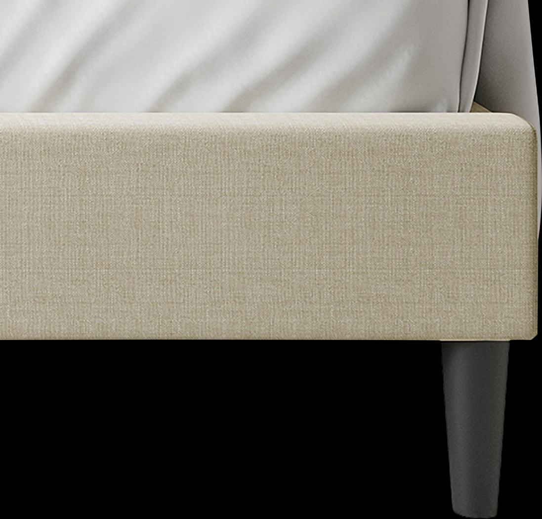 Sprucerow Beige Twin Bed - Thumbnail - Image 5