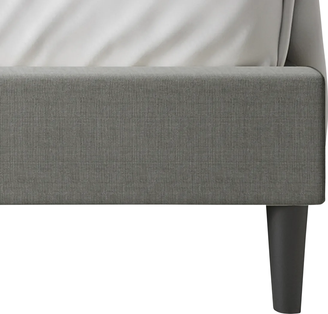 Sprucerow Light Gray Full Bed - Thumbnail - Image 7