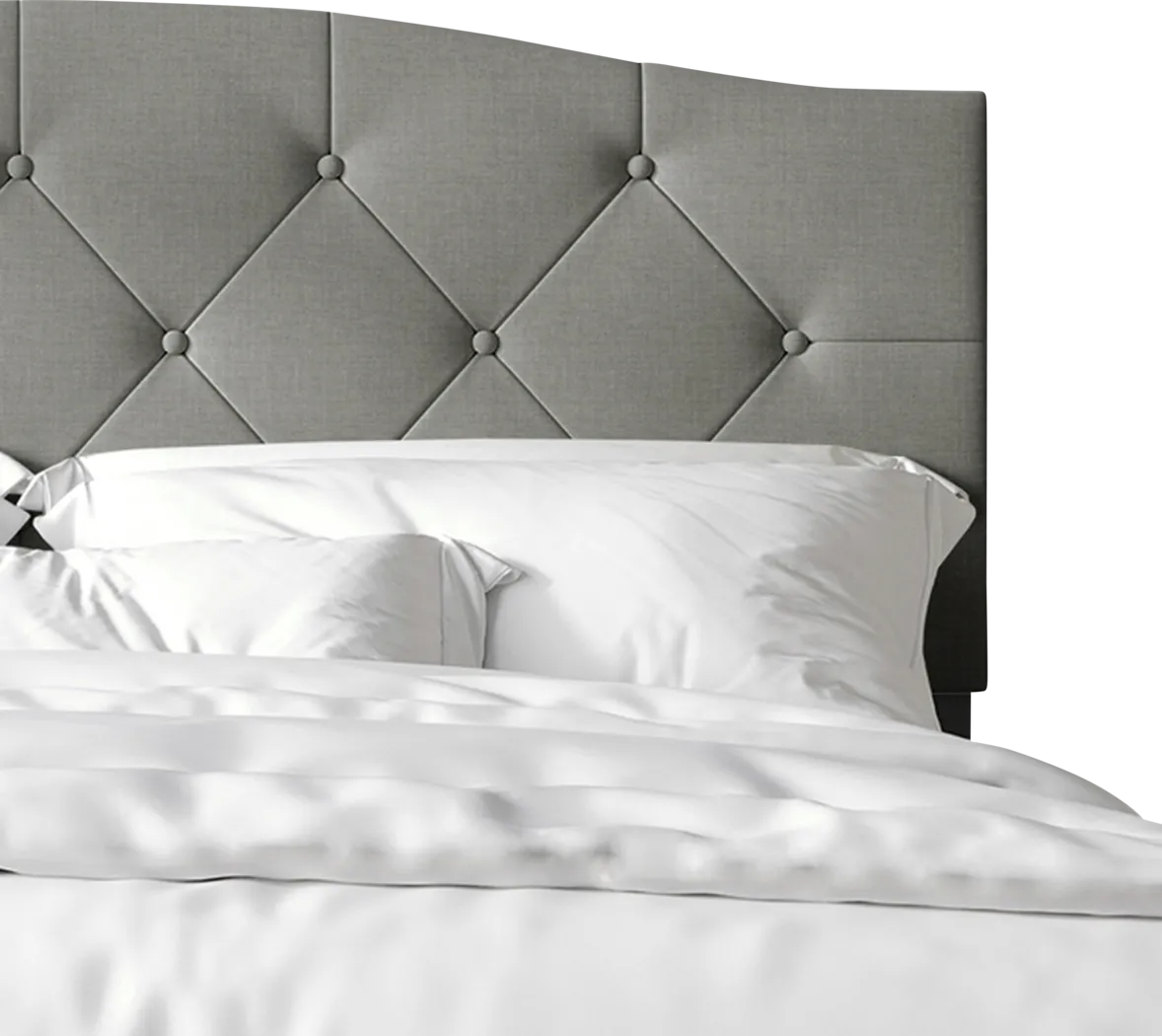 Sprucerow Light Gray King Bed - Thumbnail - Image 6