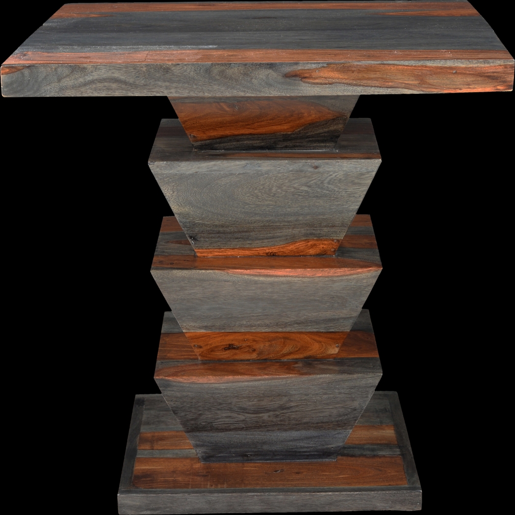 Square Capri Gray End Table - Thumbnail - Image 2