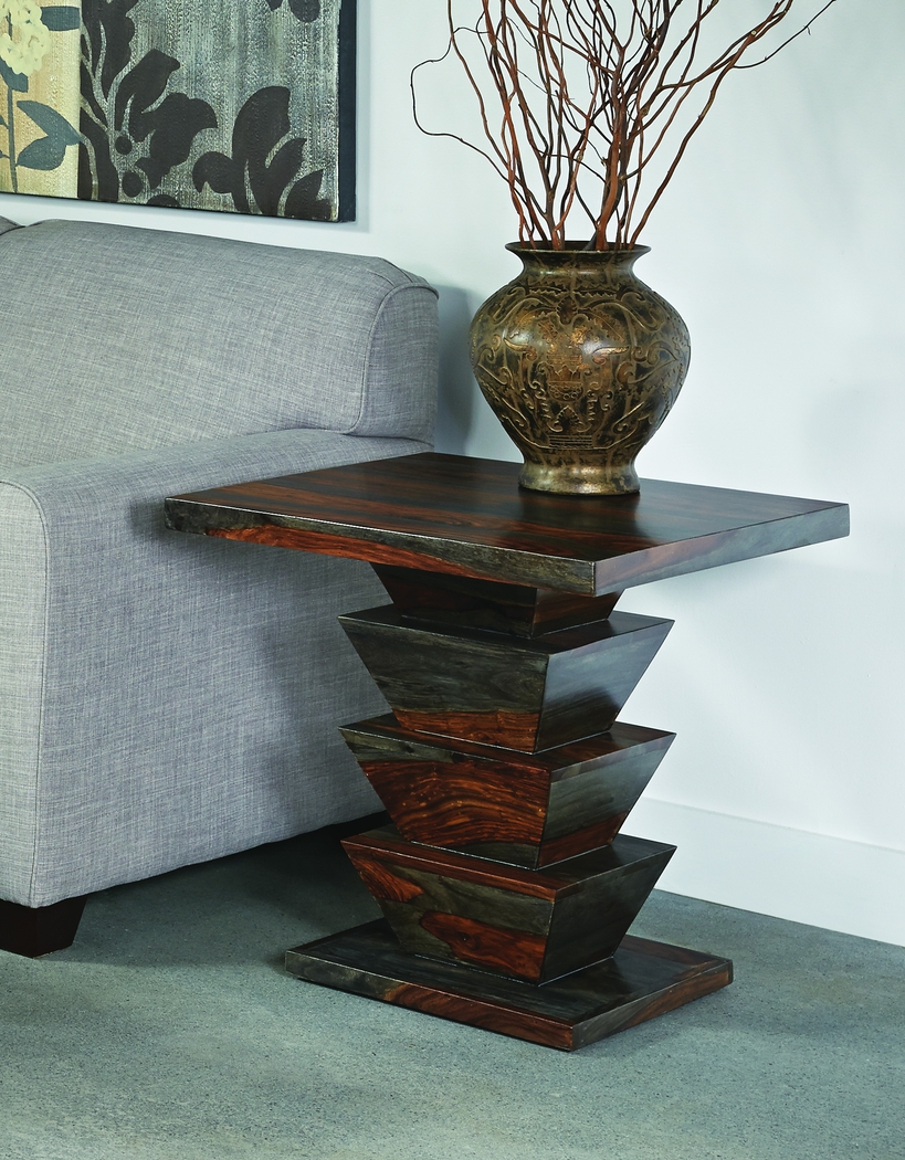 Square Capri Gray End Table - Thumbnail - Image 3