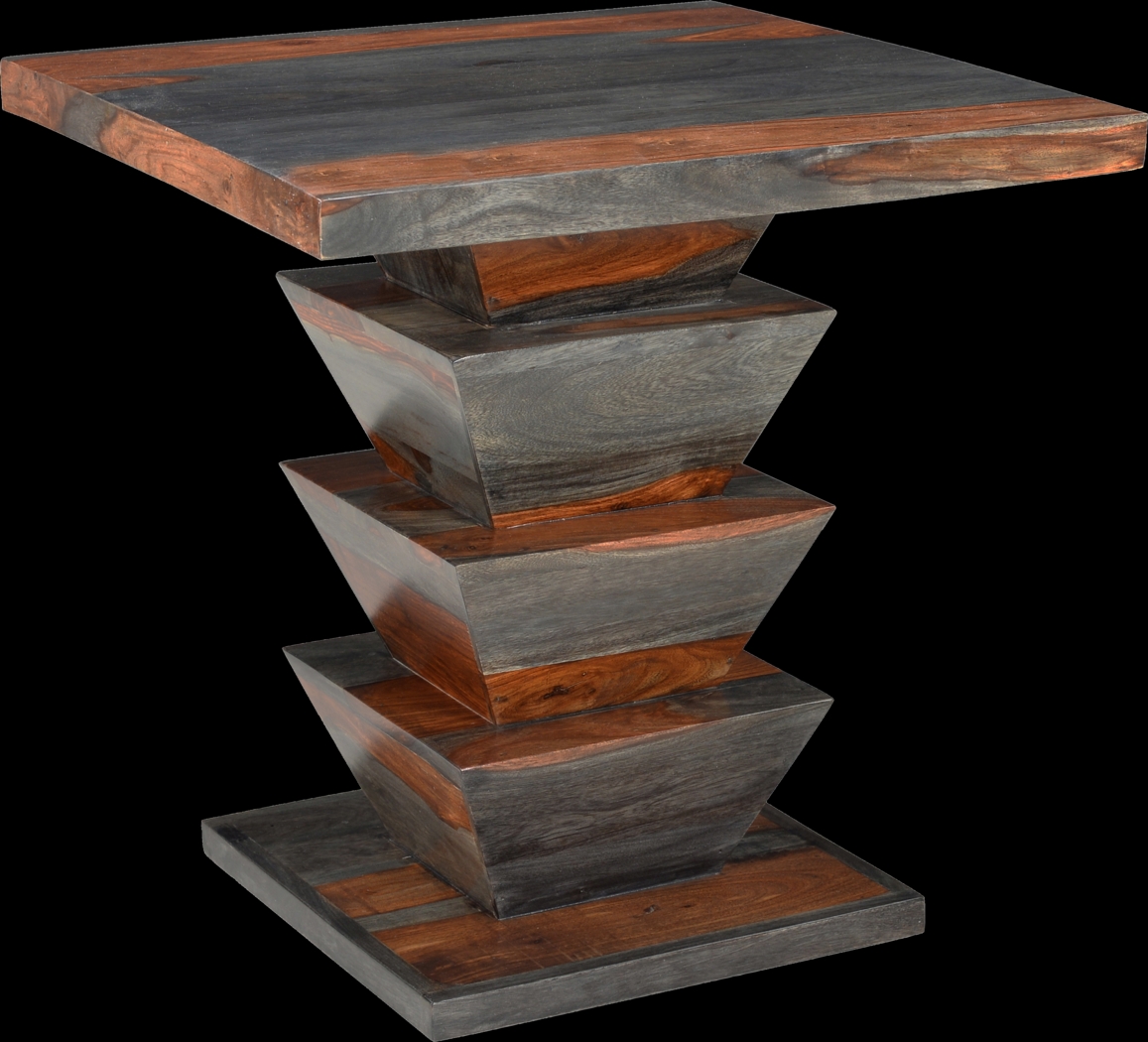 Square Capri Gray End Table - Thumbnail - Image 1