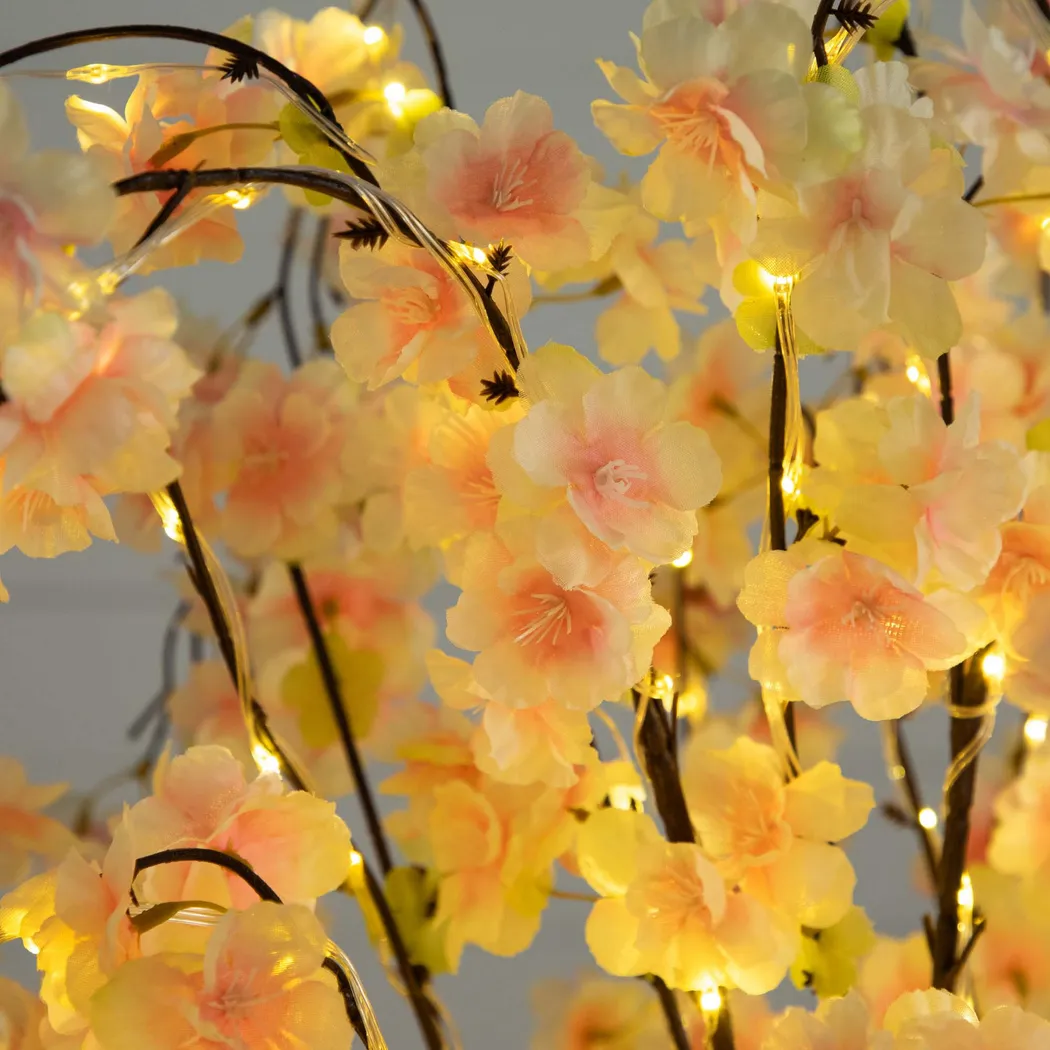 Squirek Pink Silk Tree with Lights - Thumbnail - Image 4