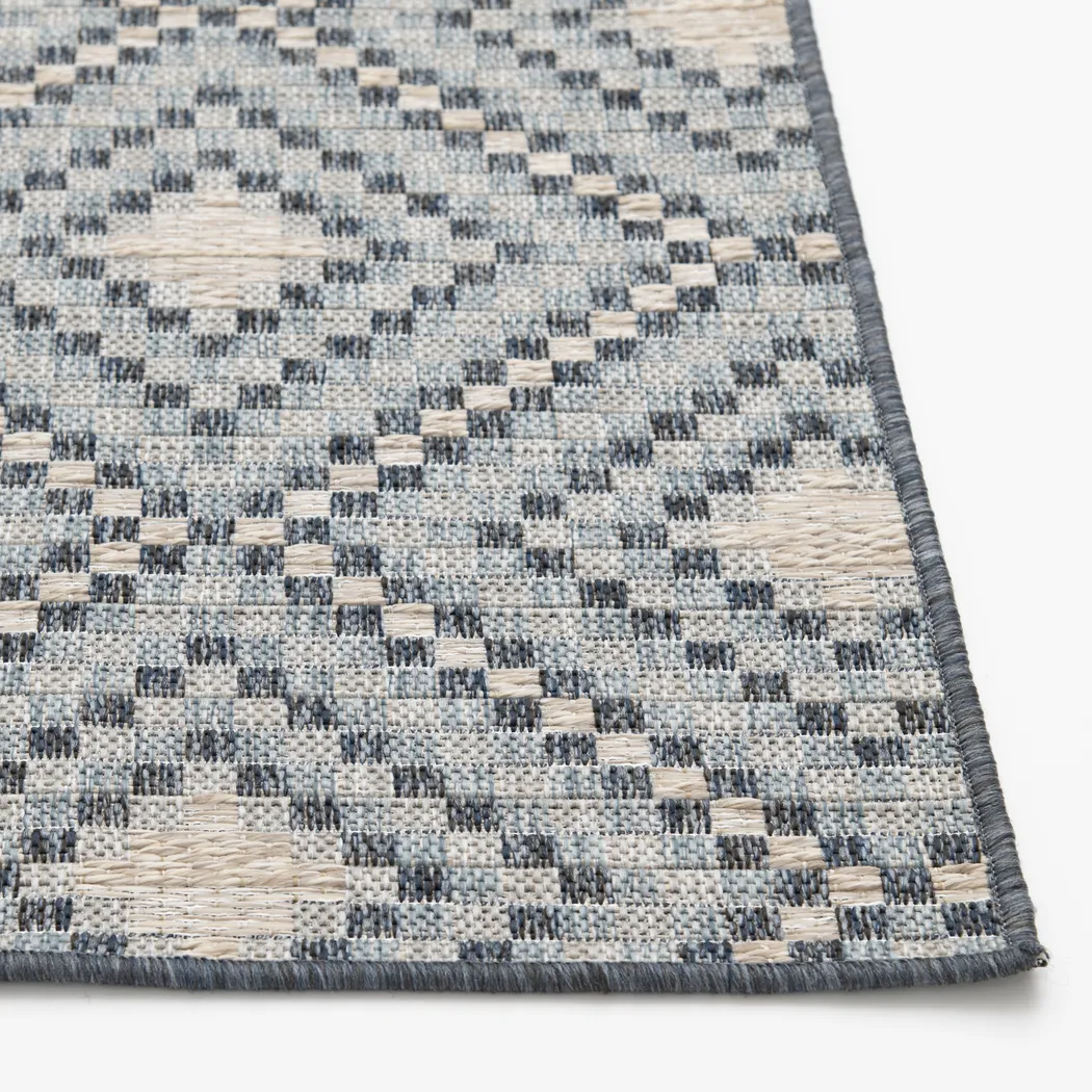 St. Elme Chambray 5'3 x 7'3 Indoor/Outdoor Rug - Thumbnail - Image 2