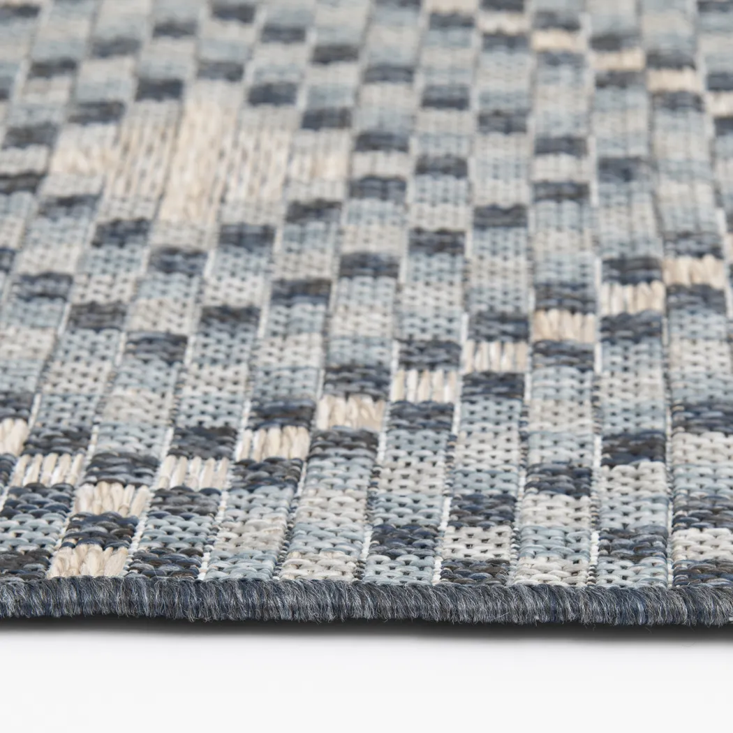 St. Elme Chambray 5'3 x 7'3 Indoor/Outdoor Rug - Thumbnail - Image 3