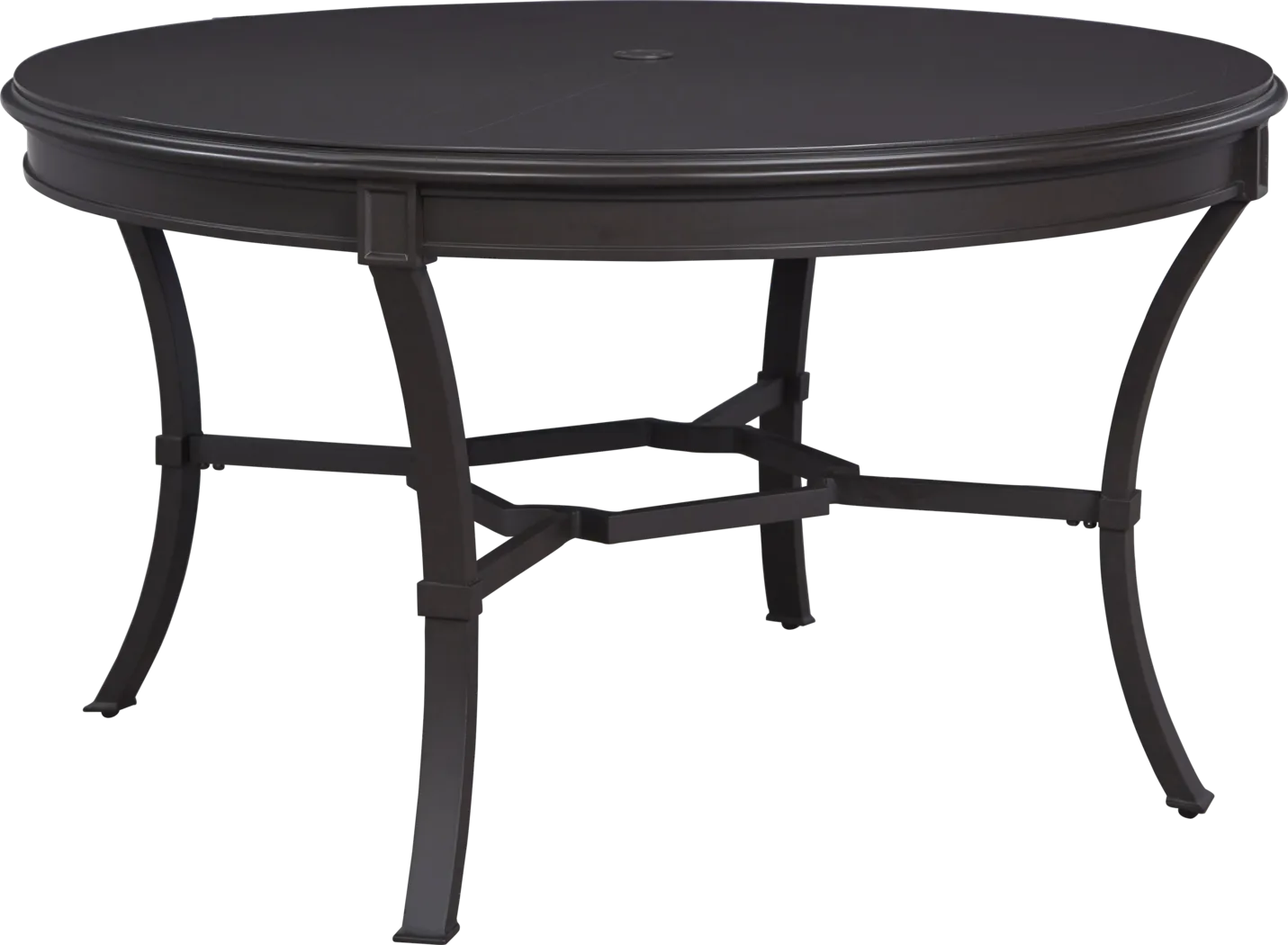 St Laurent Mocha 54 in. Round Outdoor Dining Table - Thumbnail - Image 1
