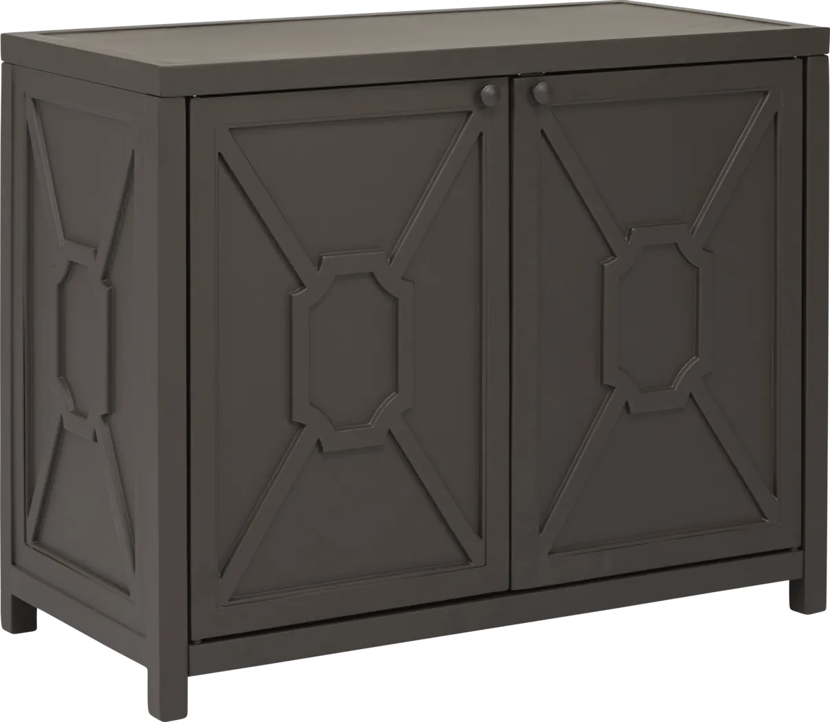 St. Laurent Mocha Outdoor Storage Chest - Thumbnail - Image 1