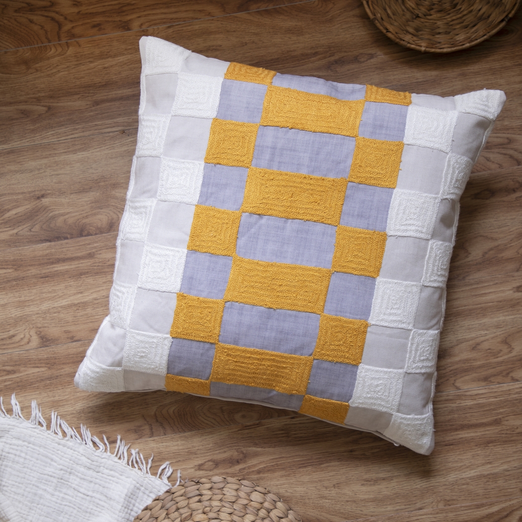 Stacy Garcia Avlan Yellow Accent Pillow - Thumbnail - Image 2