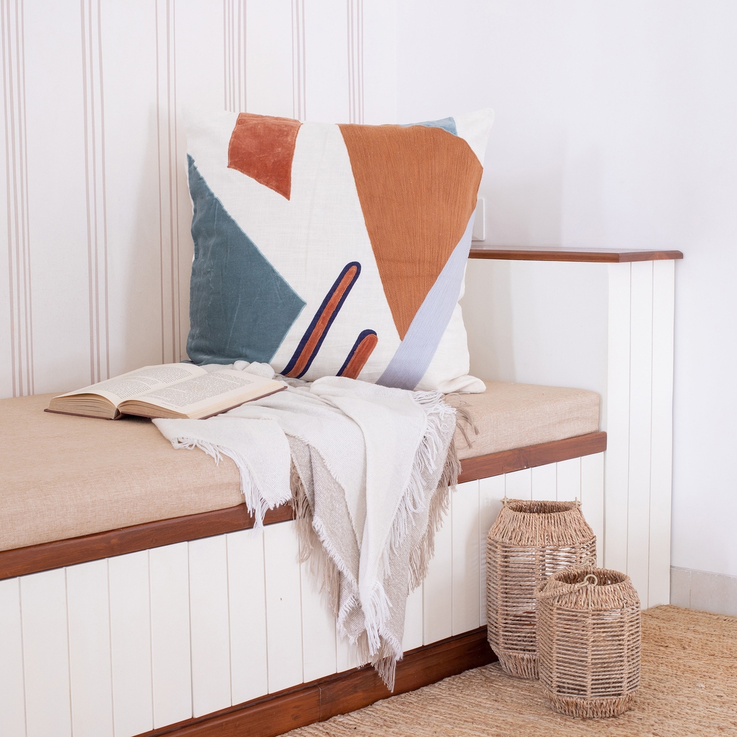 Stacy Garcia Azleo Brown Accent Pillow - Thumbnail - Image 2