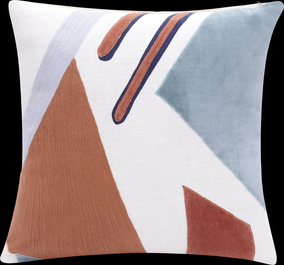 Stacy Garcia Azleo Brown Accent Pillow - Thumbnail - Image 1