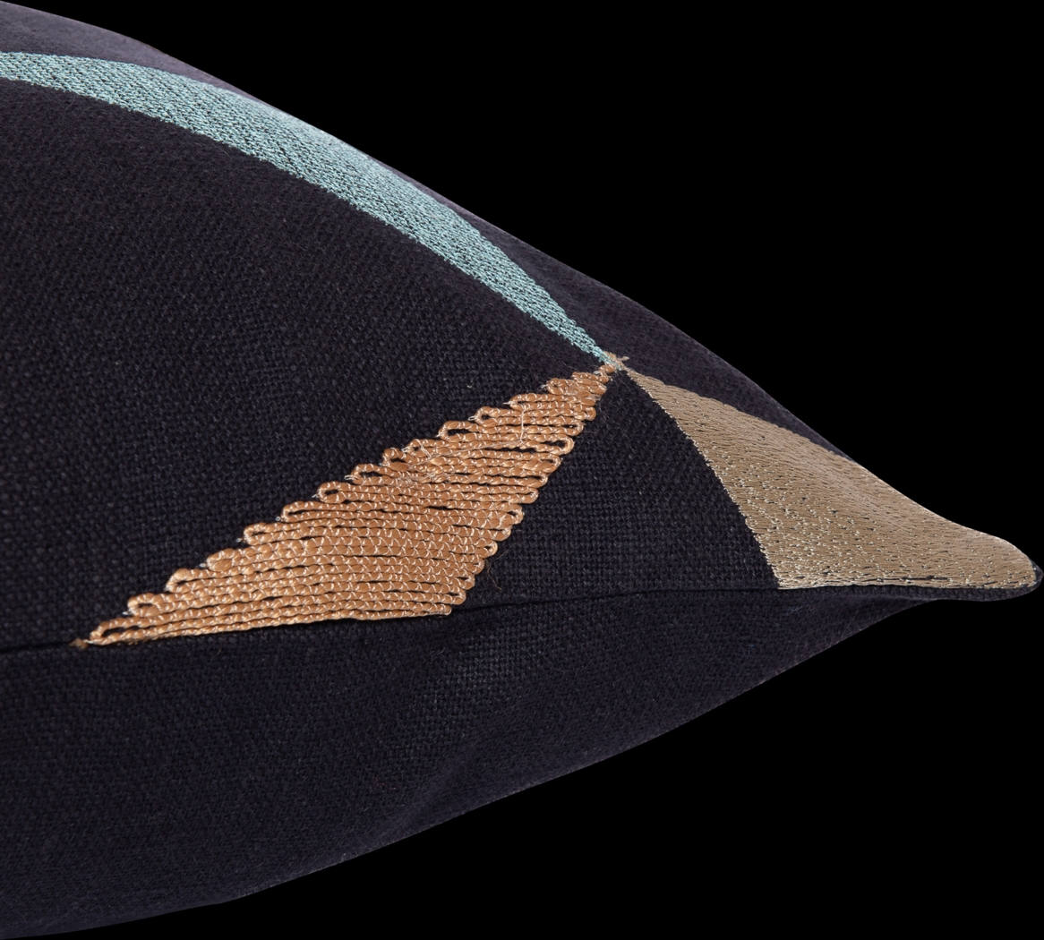 Stacy Garcia Ereet Denim Accent Pillow - Thumbnail - Image 4