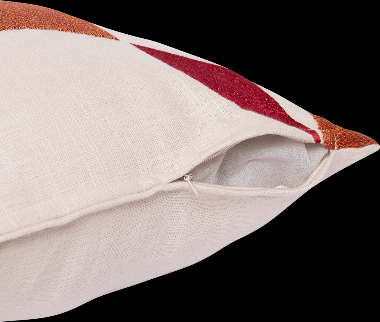 Stacy Garcia Ereet Rust Accent Pillow - Thumbnail - Image 3