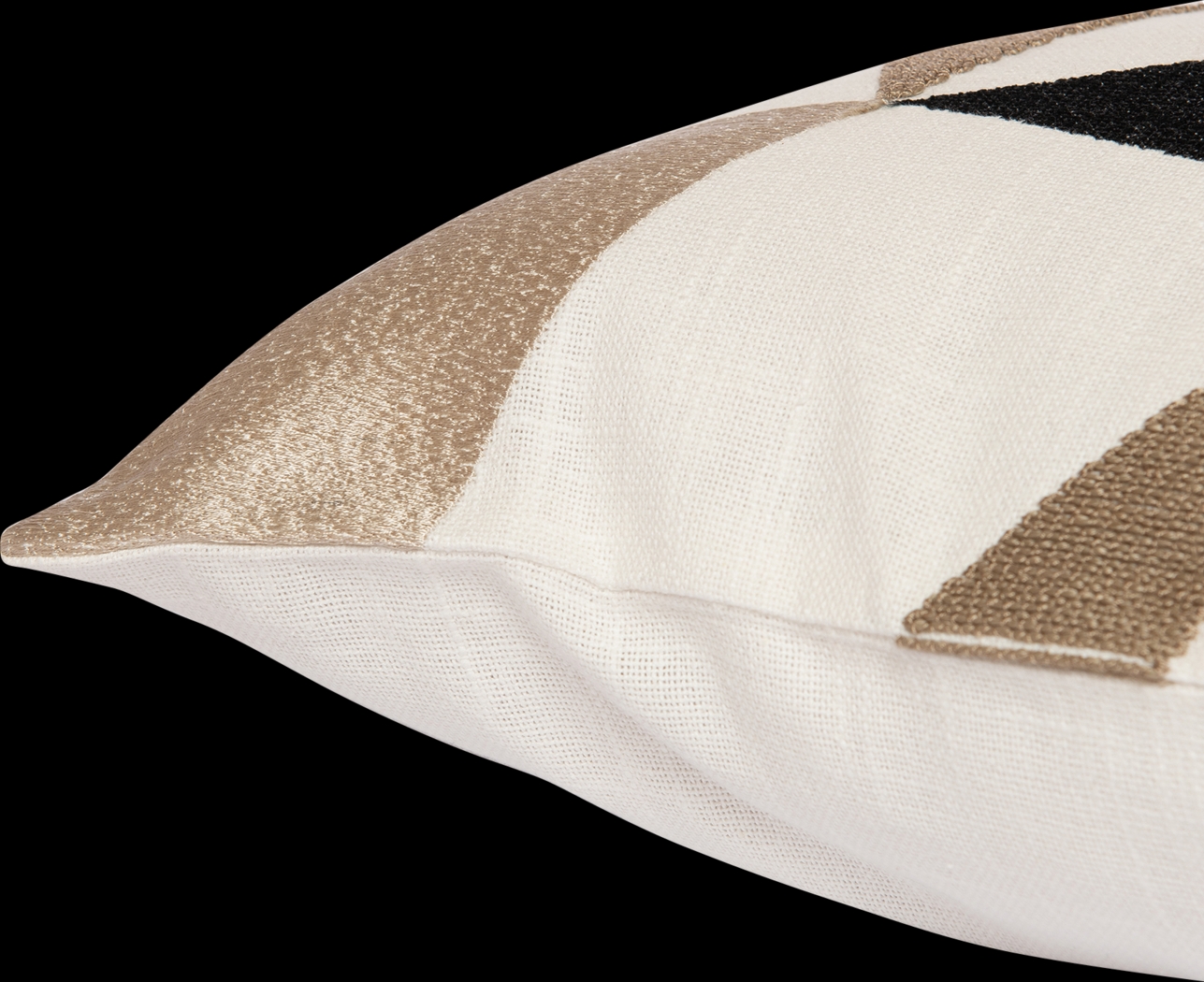 Stacy Garcia Ereet Taupe Accent Pillow - Thumbnail - Image 5