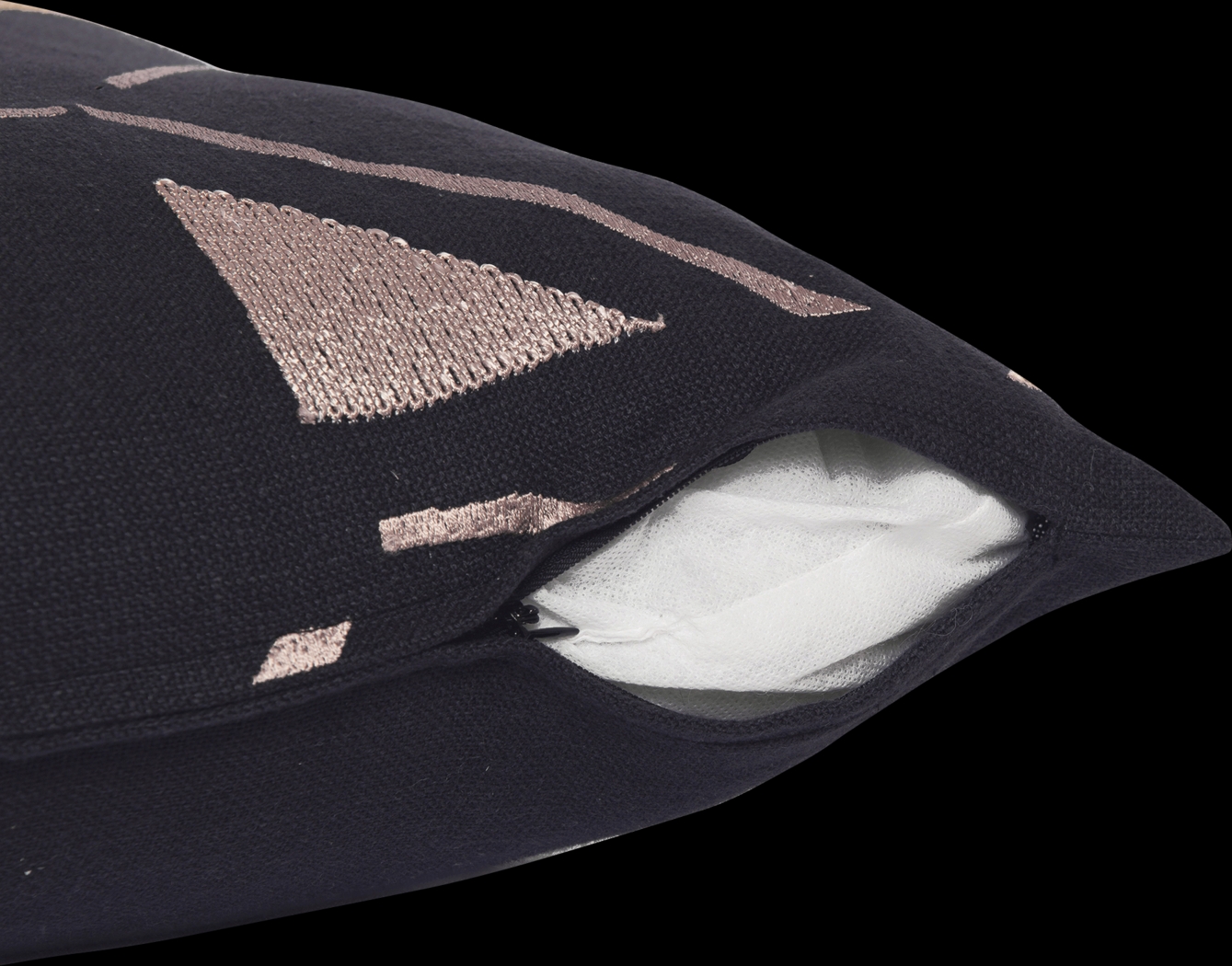 Stacy Garcia Foys Black Accent Pillow - Thumbnail - Image 3