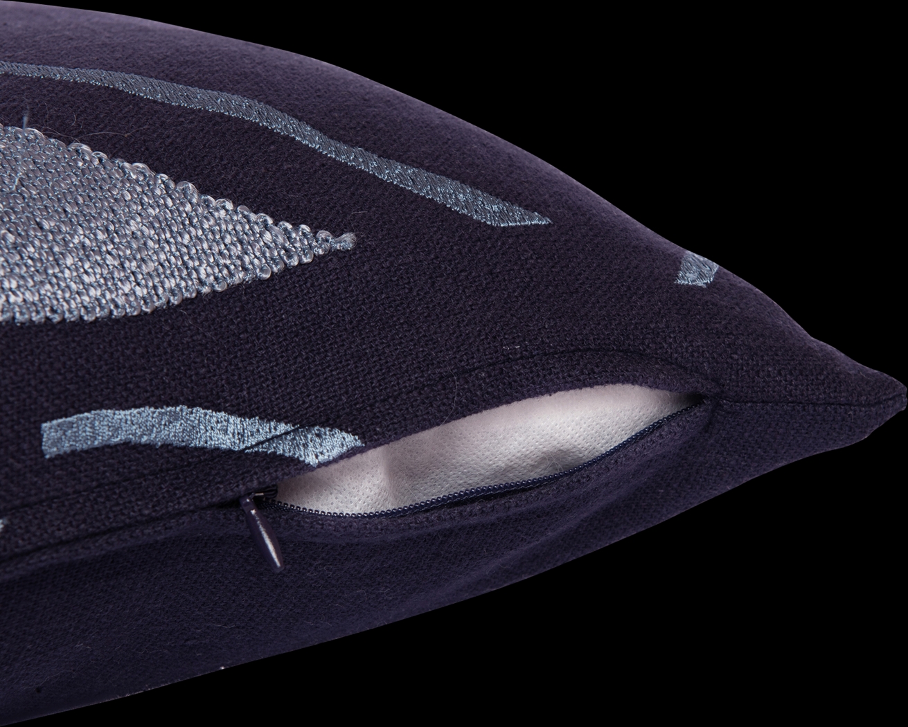 Stacy Garcia Foys Blue Accent Pillow - Thumbnail - Image 3