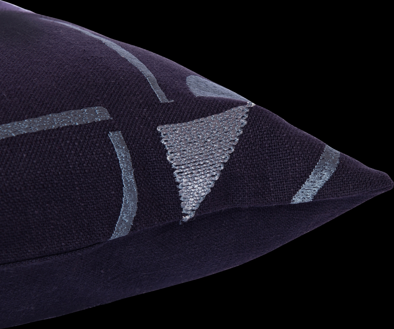 Stacy Garcia Foys Blue Accent Pillow - Thumbnail - Image 4