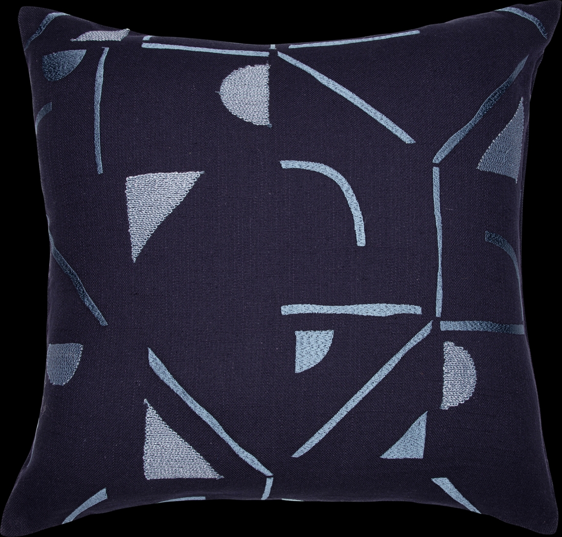 Stacy Garcia Foys Blue Accent Pillow - Thumbnail - Image 1
