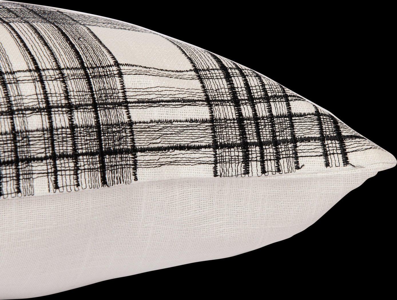 Stacy Garcia Freerose Black Accent Pillow - Thumbnail - Image 4