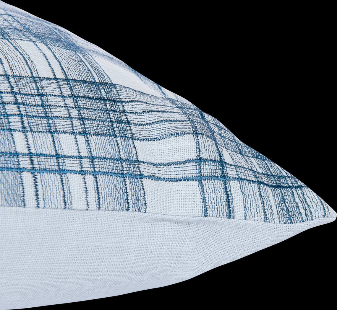 Stacy Garcia Freerose Blue Accent Pillow - Thumbnail - Image 4