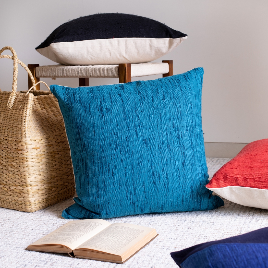 Stacy Garcia Ibrir Blue Accent Pillow - Thumbnail - Image 2