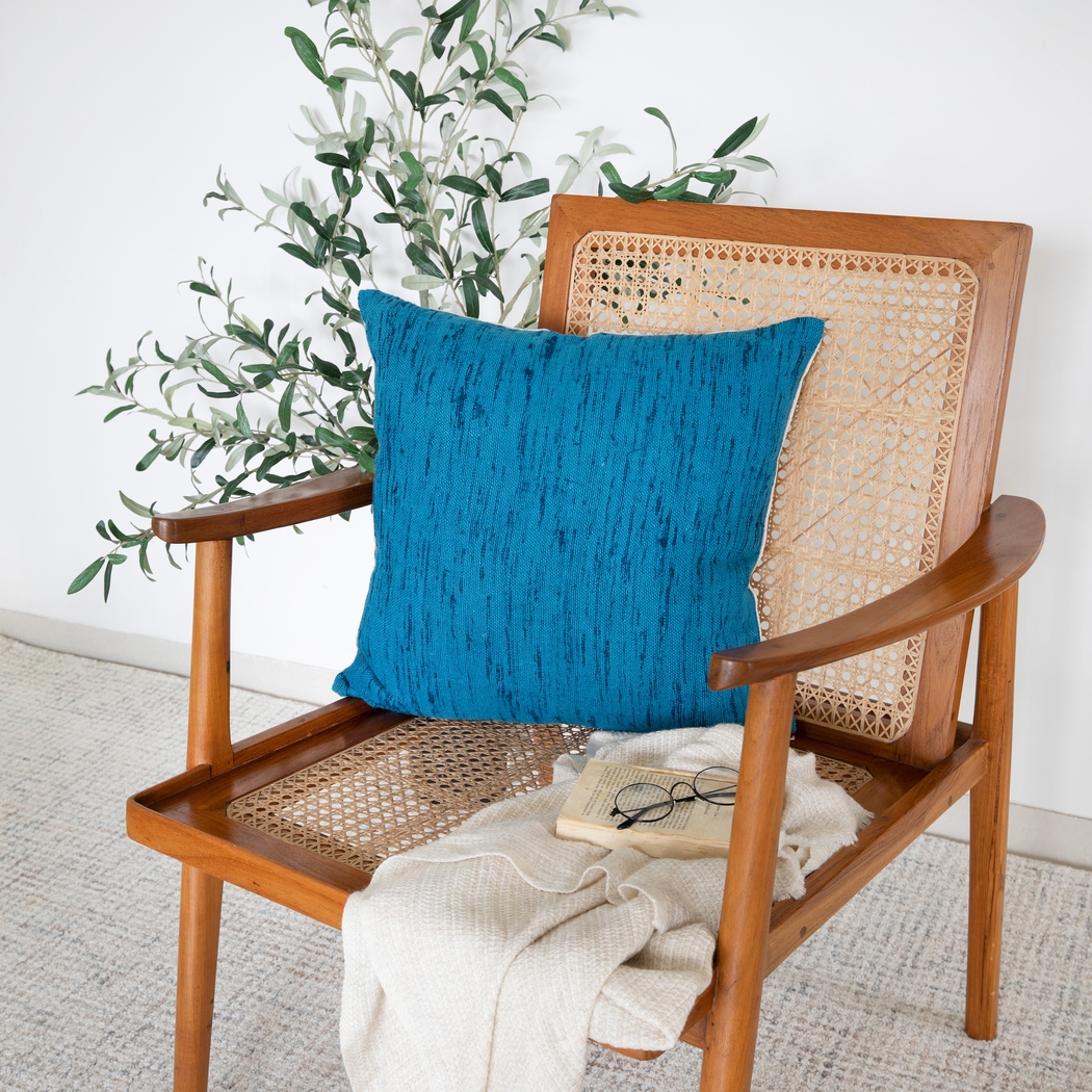 Stacy Garcia Ibrir Blue Accent Pillow - Thumbnail - Image 3