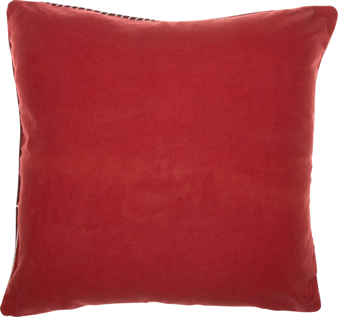 Stacy Garcia Jois Red Accent Pillow - Thumbnail - Image 3