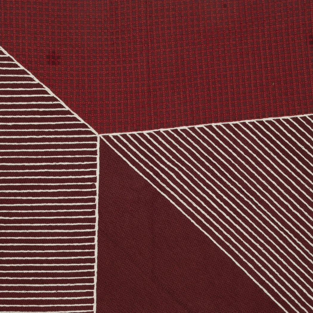 Stacy Garcia Jois Red Accent Pillow - Thumbnail - Image 7