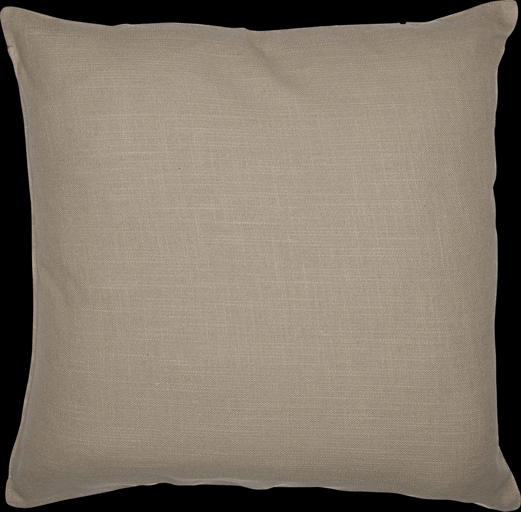 Stacy Garcia Neks Beige Accent Pillow - Thumbnail - Image 5