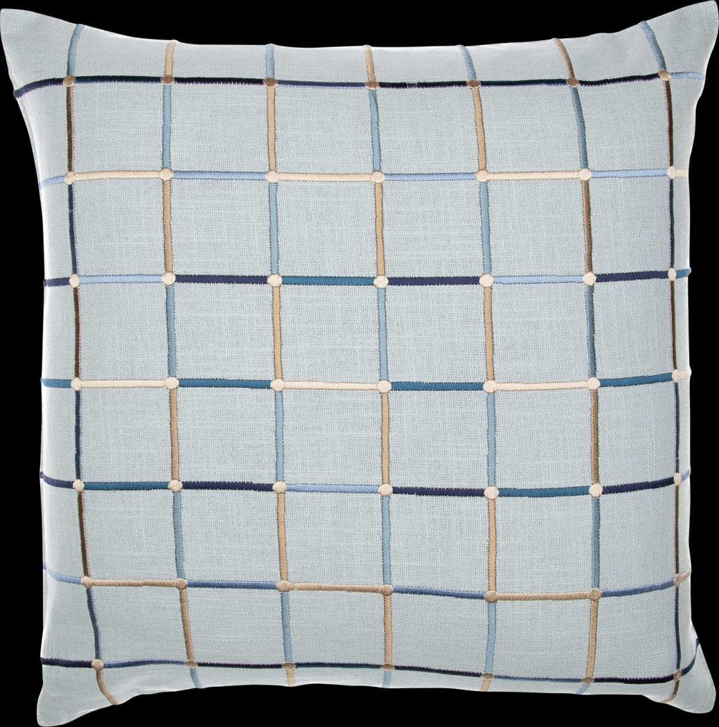 Stacy Garcia Neks Light Blue Accent Pillow - Thumbnail - Image 1