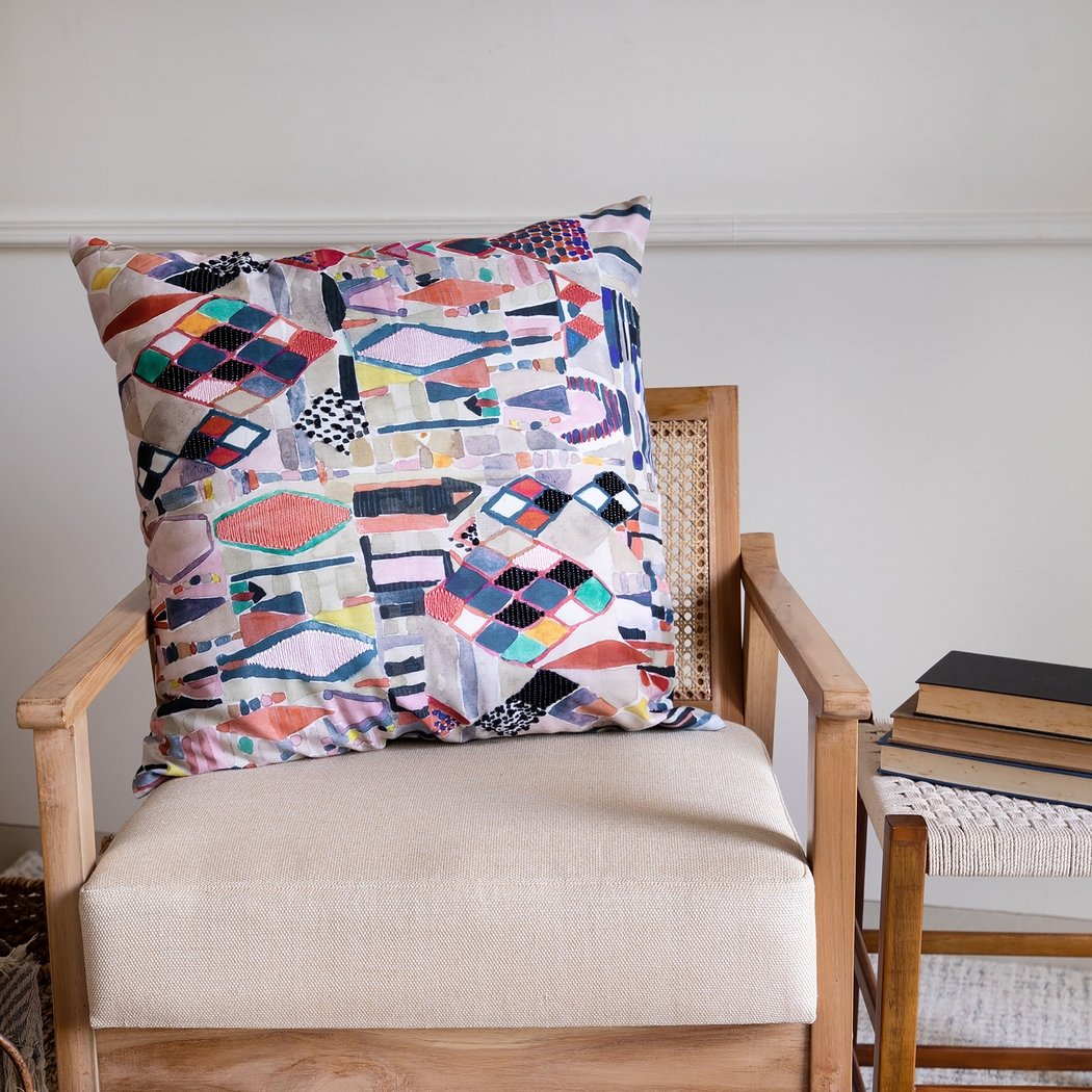 Stacy Garcia Presrane Multi Accent Pillow - Thumbnail - Image 2