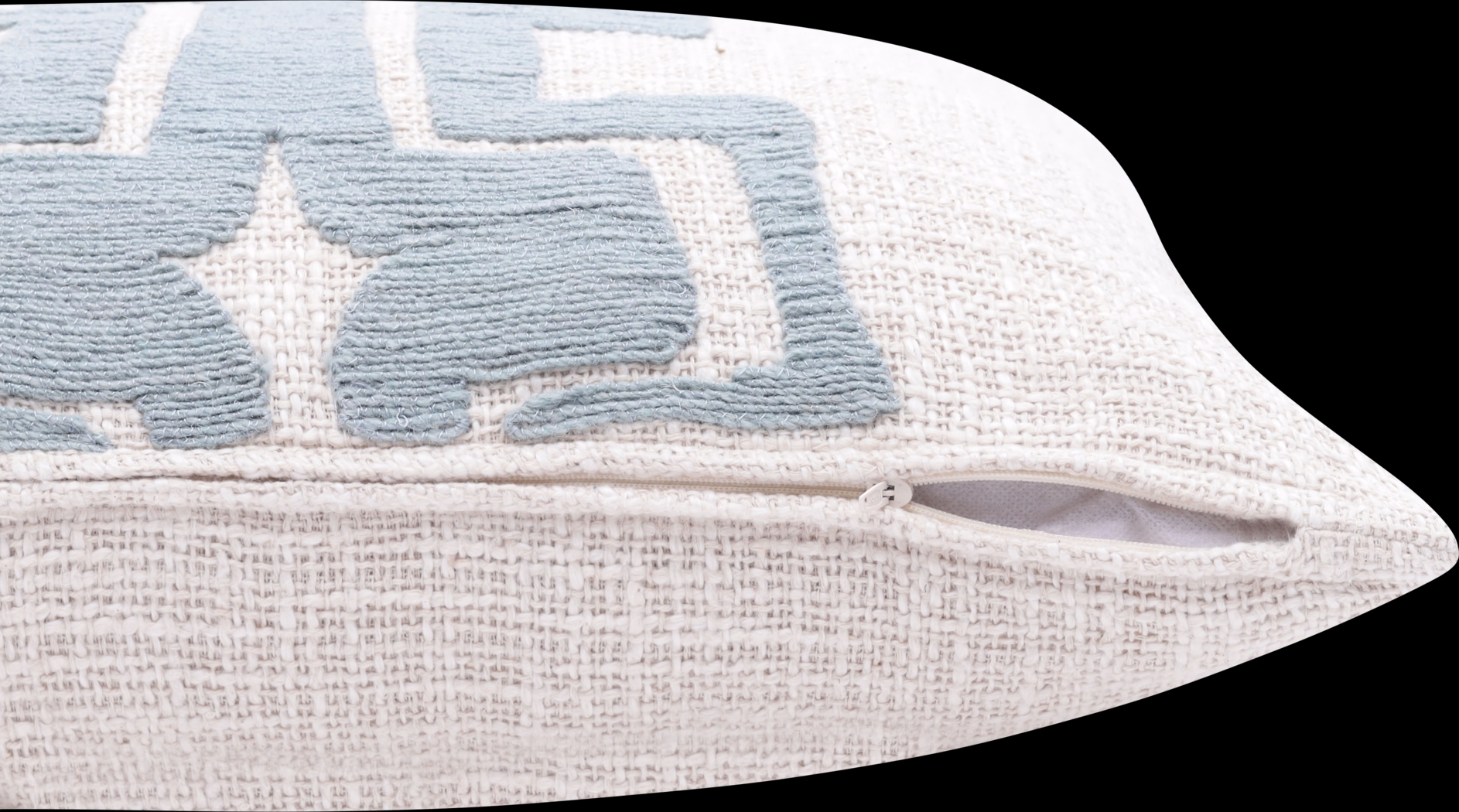 Stacy Garcia Sleo Blue/Ivory Accent Pillow - Thumbnail - Image 5