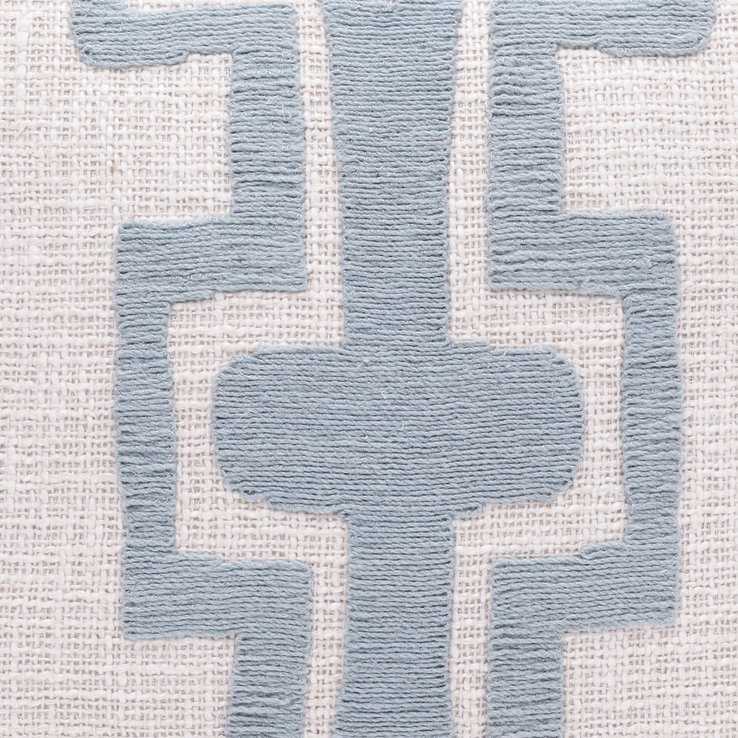 Stacy Garcia Sleo Blue/Ivory Accent Pillow - Thumbnail - Image 8