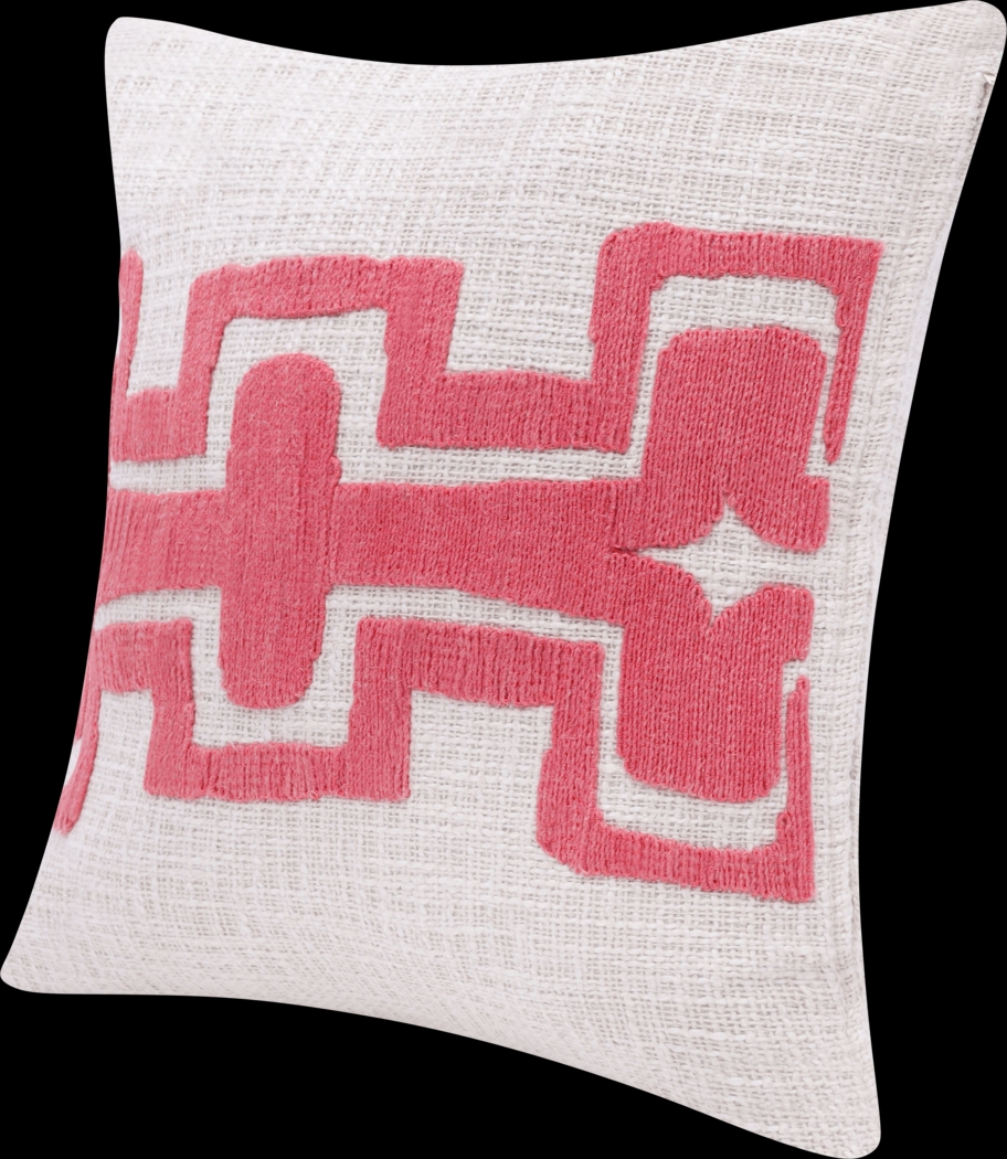 Stacy Garcia Sleo Pink/Ivory Accent Pillow - Thumbnail - Image 3