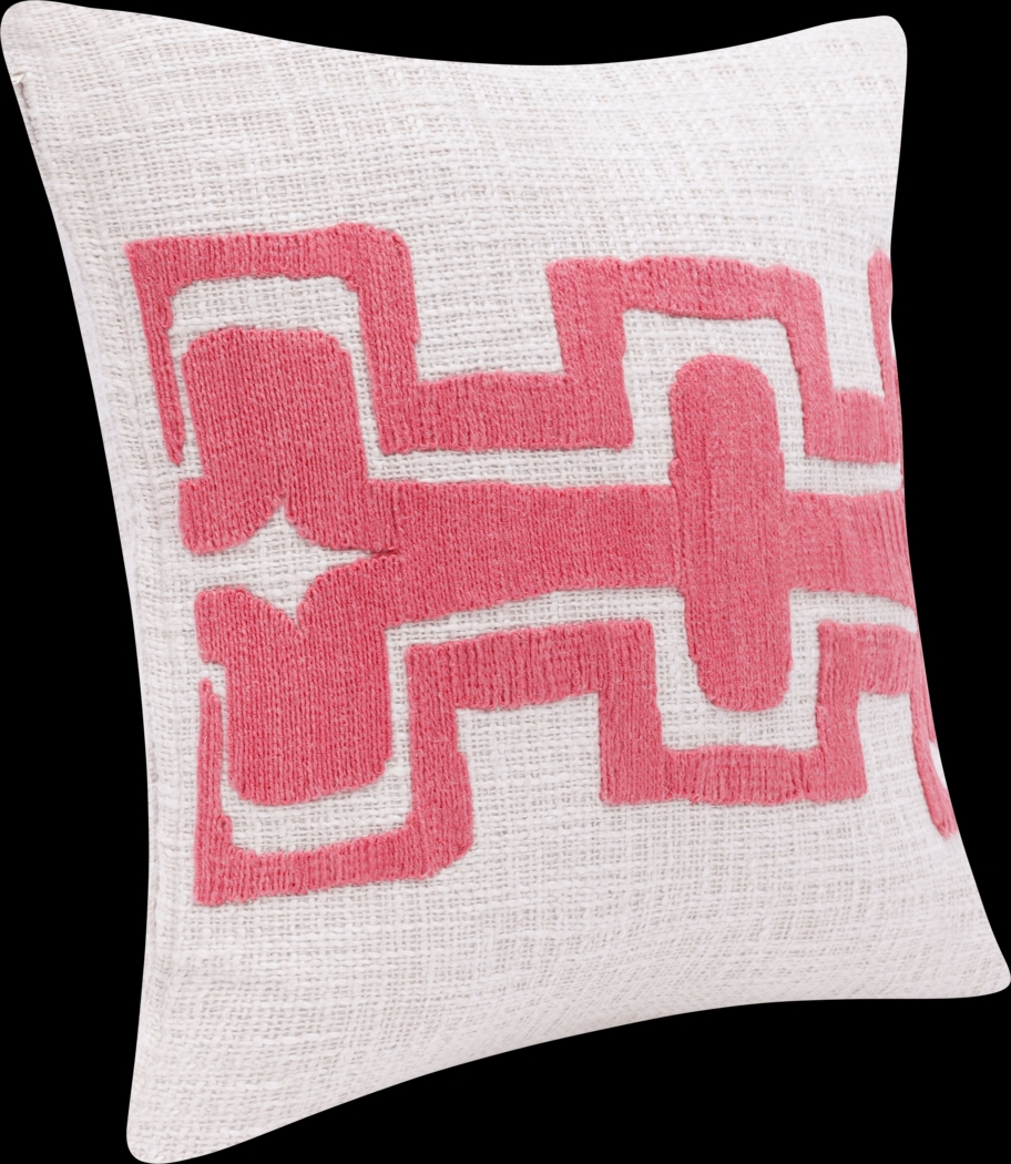 Stacy Garcia Sleo Pink/Ivory Accent Pillow - Thumbnail - Image 4