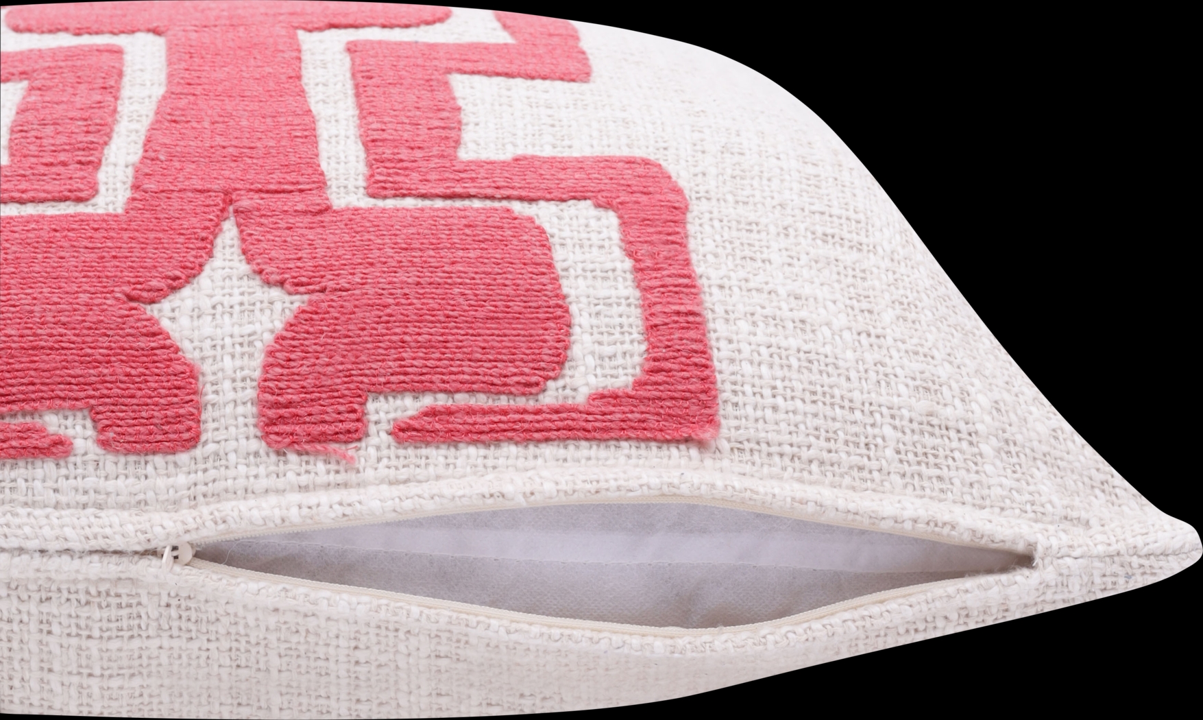 Stacy Garcia Sleo Pink/Ivory Accent Pillow - Thumbnail - Image 5