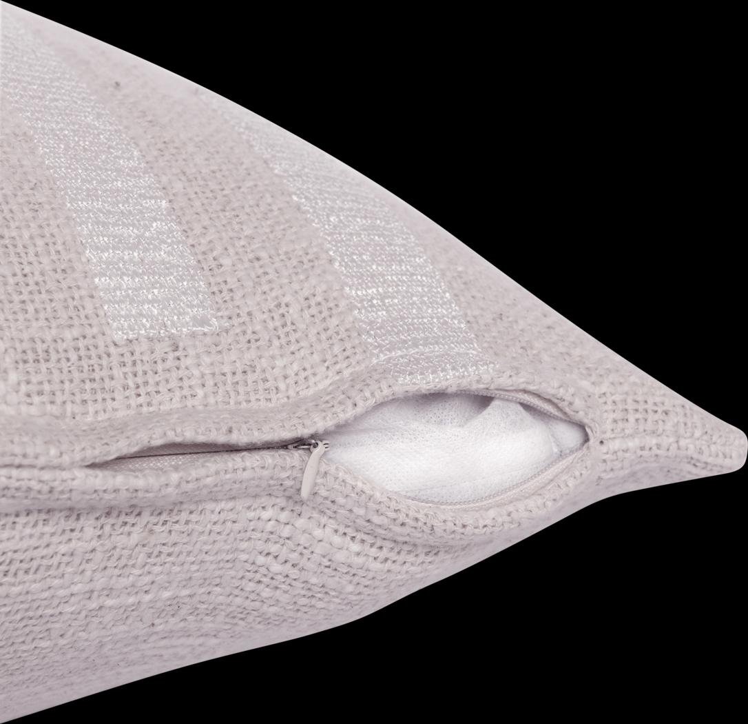 Stacy Garcia Slims Silver Accent Pillow - Thumbnail - Image 3