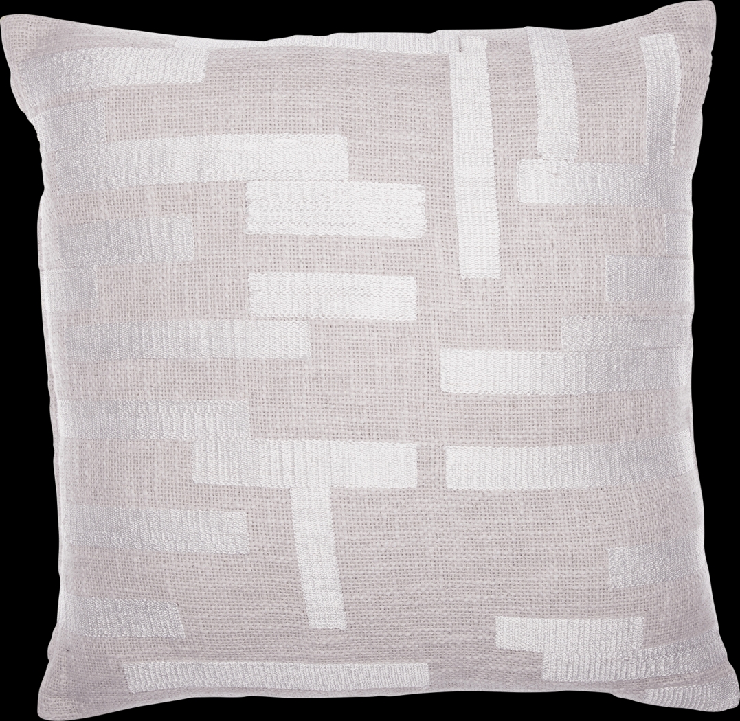 Stacy Garcia Slims Silver Accent Pillow - Thumbnail - Image 1