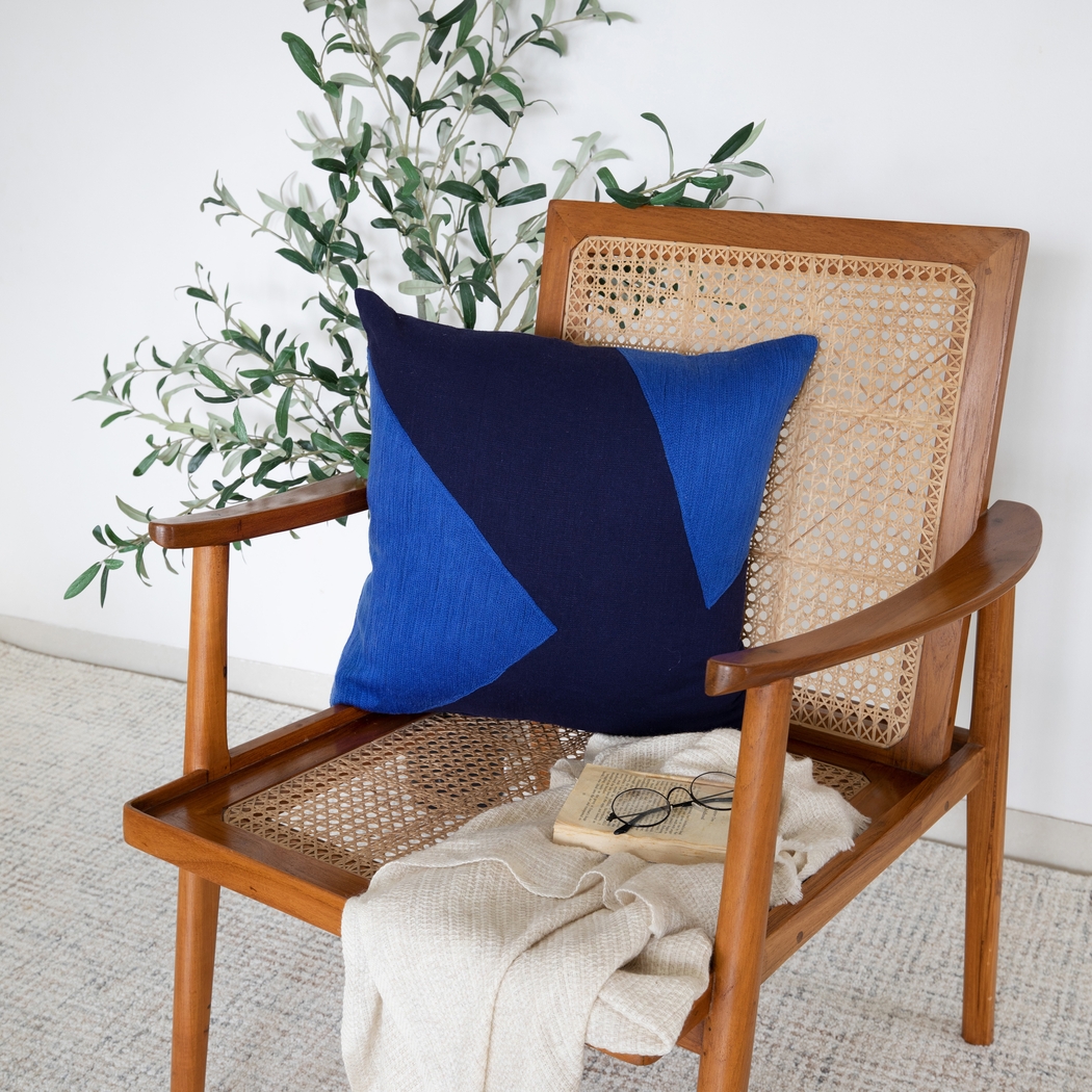 Stacy Garcia Upos Cobalt Accent Pillow - Thumbnail - Image 2