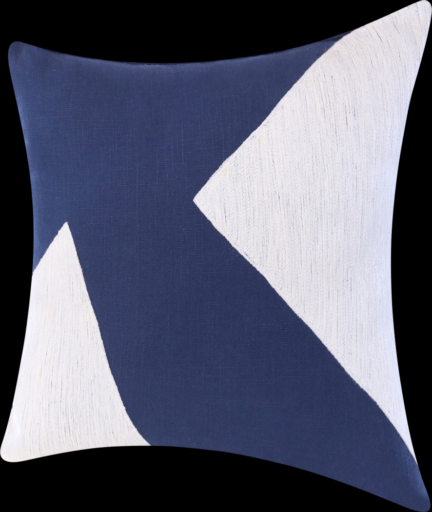 Stacy Garcia Upos Navy Accent Pillow - Thumbnail - Image 9