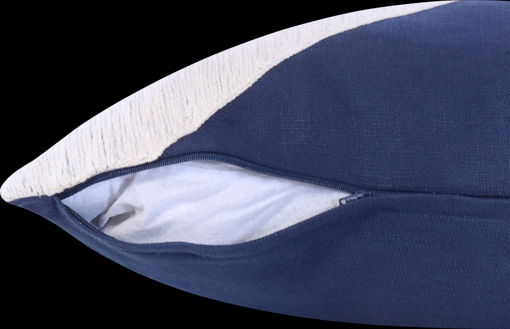 Stacy Garcia Upos Navy Accent Pillow - Thumbnail - Image 5