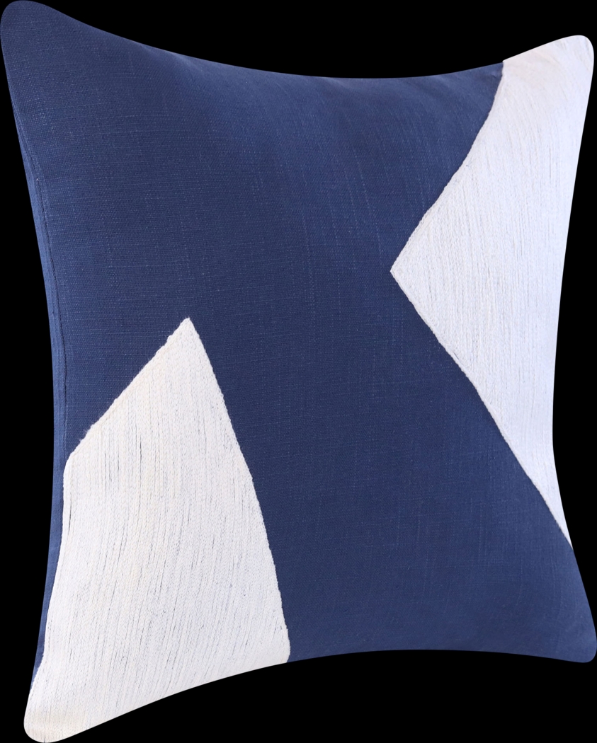 Stacy Garcia Upos Navy Accent Pillow - Thumbnail - Image 6