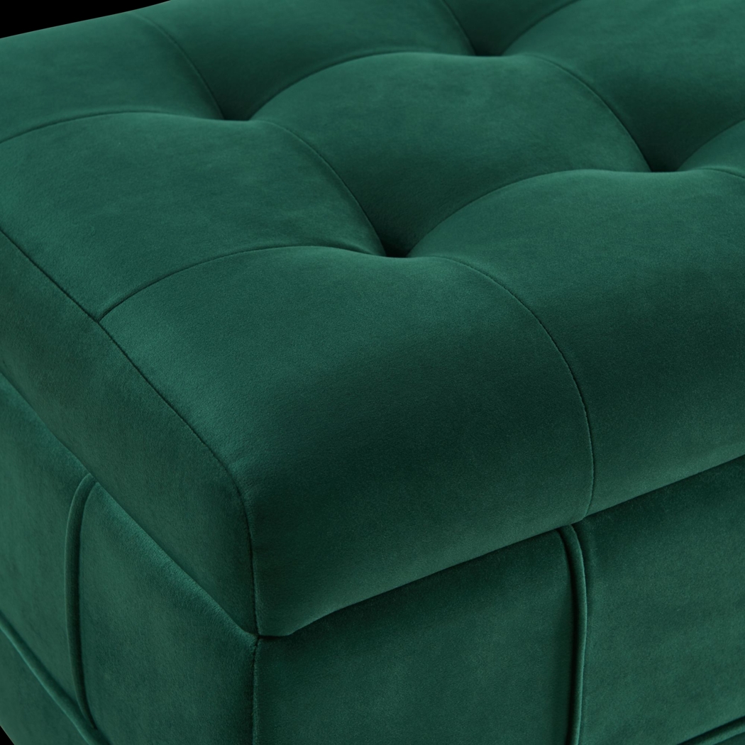 Staffordshire Emerald Storage Ottoman - Thumbnail - Image 6