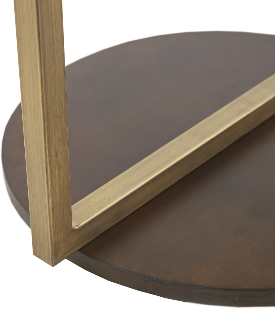 Staghill Brown Accent Table - Thumbnail - Image 4