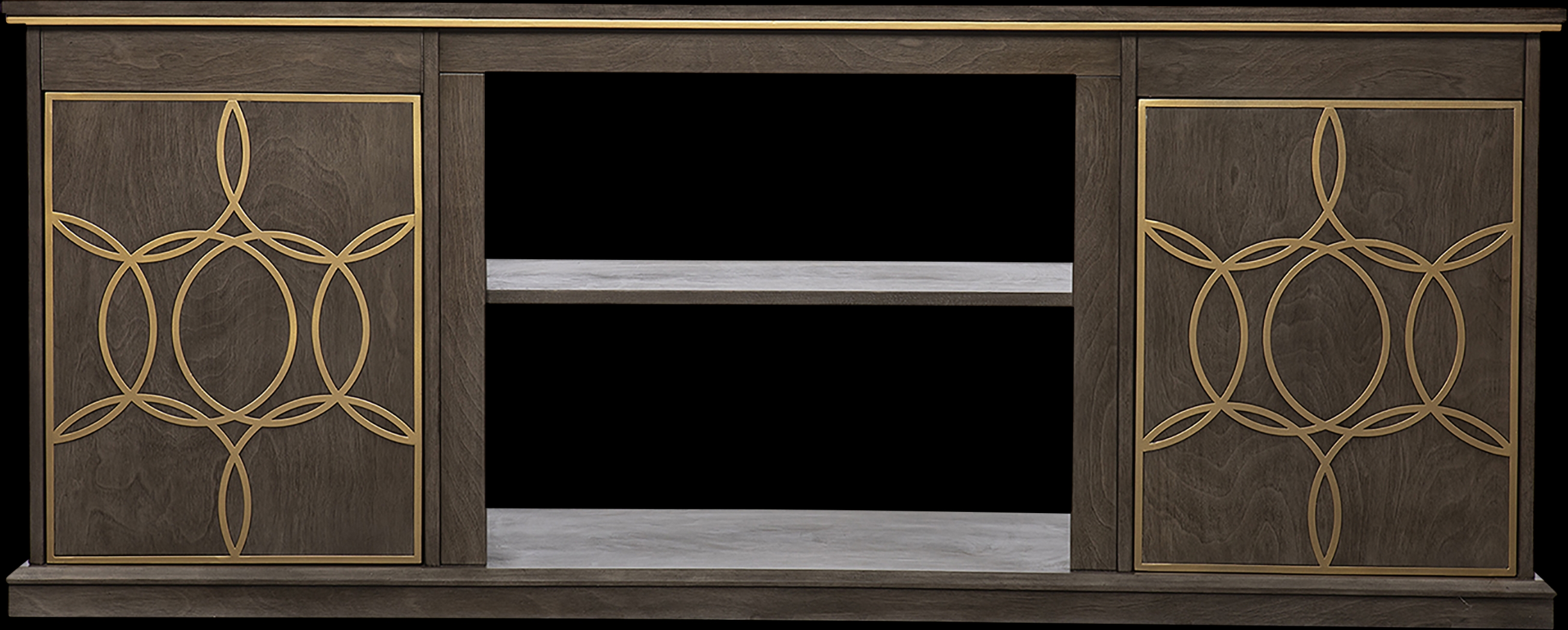 Stagwood Brown 60 in. Console - Thumbnail - Image 3